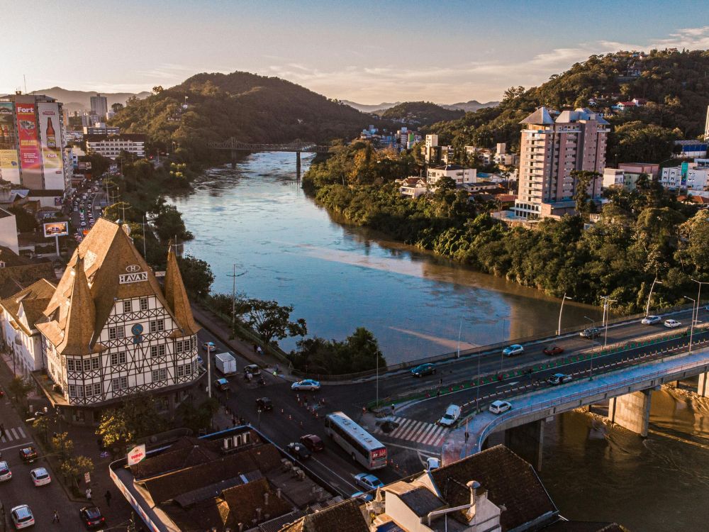 Como chegar a Blumenau